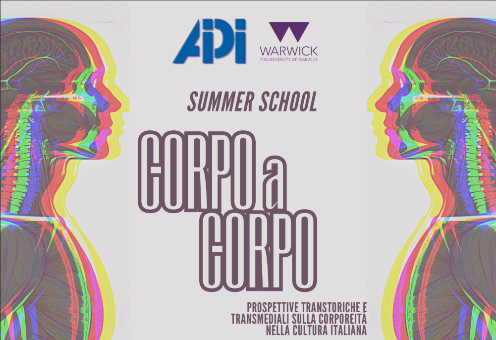 Cfp V edizione AIPI Summer School &quot;Corpo a Corpo. Prospettive transtoriche e transmediali sulla corporeità nella cultura italiana&quot;